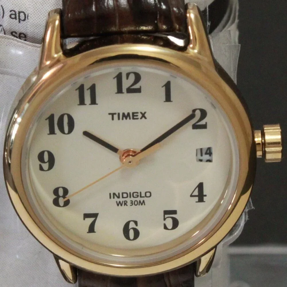 Easy Reader Retro Design Ladies Quartz Watch With Indiglo By Timex 25mm - Picture 9 of 12